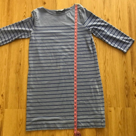 Vineyard Vines Over-Dyed Long-Sleeve Stripe Knit Dress - Size Medium - Picture 9 of 9